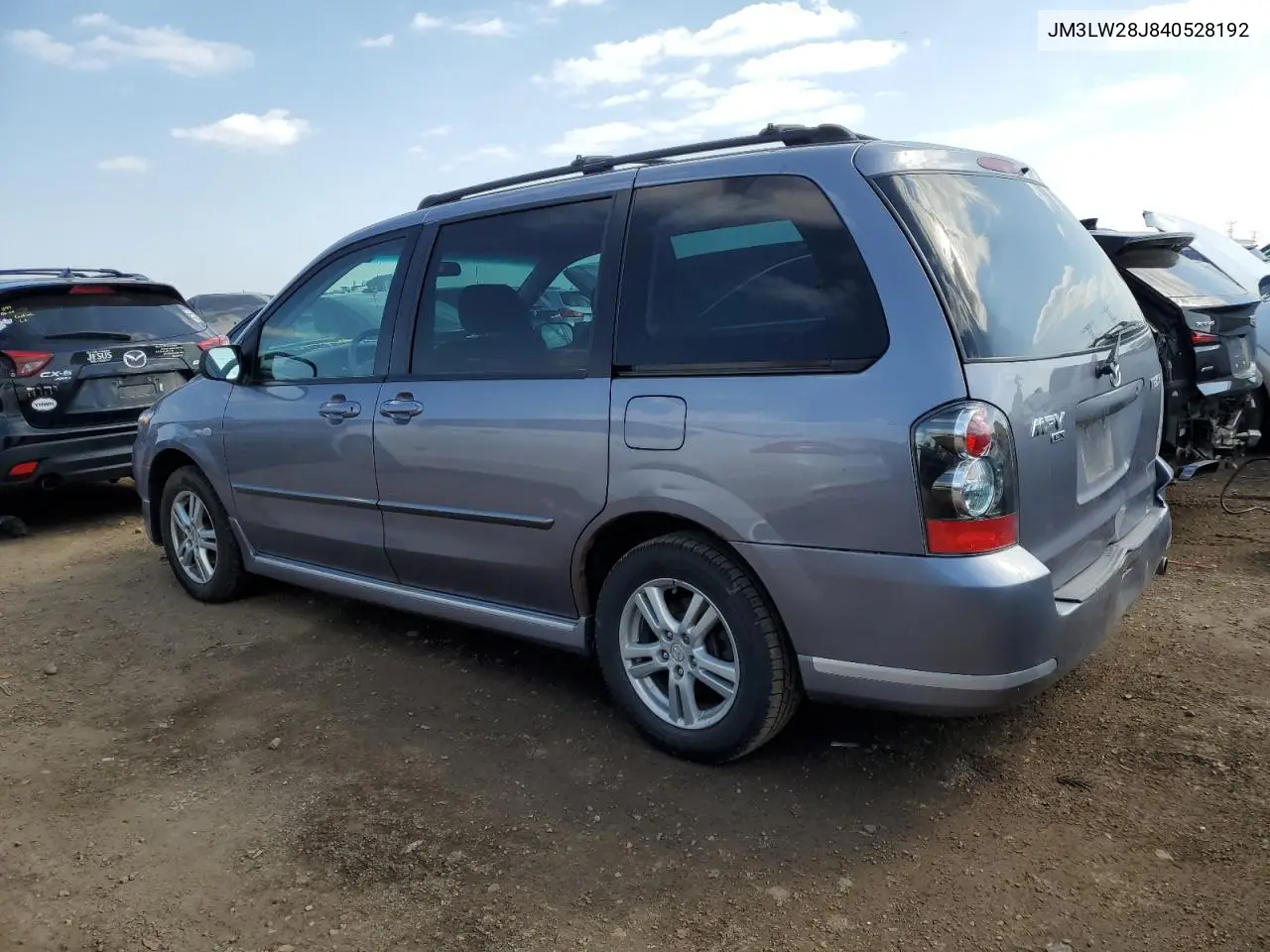 2004 Mazda Mpv Wagon VIN: JM3LW28J840528192 Lot: 52624565
