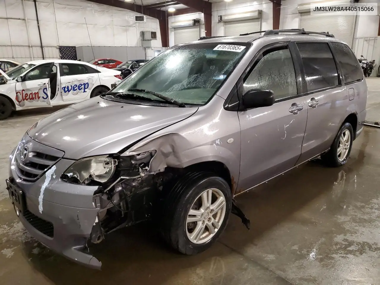 2004 Mazda Mpv Wagon VIN: JM3LW28A440515066 Lot: 61670365