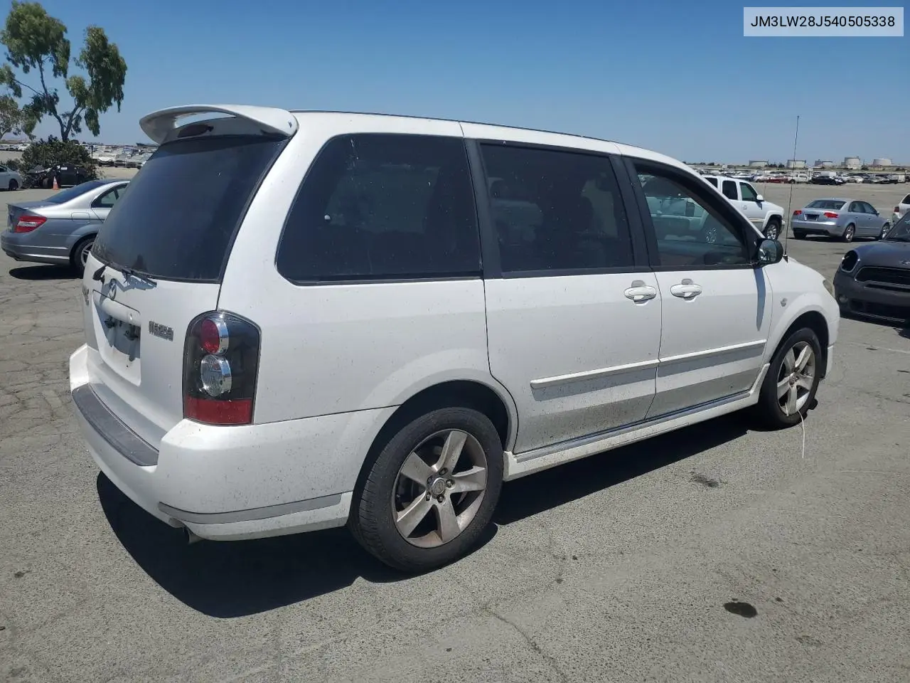 2004 Mazda Mpv Wagon VIN: JM3LW28J540505338 Lot: 62920745