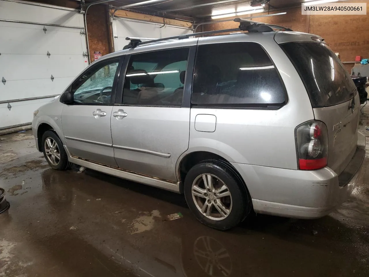 2004 Mazda Mpv Wagon VIN: JM3LW28A940500661 Lot: 89095655