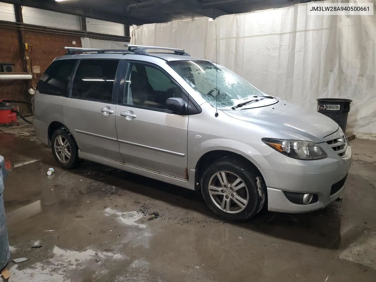 2004 Mazda Mpv Wagon VIN: JM3LW28A940500661 Lot: 89095655