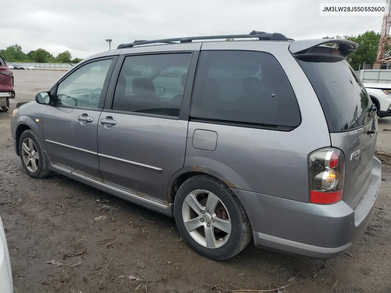 2005 Mazda Mpv Wagon VIN: JM3LW28J550552600 Lot: 57882775