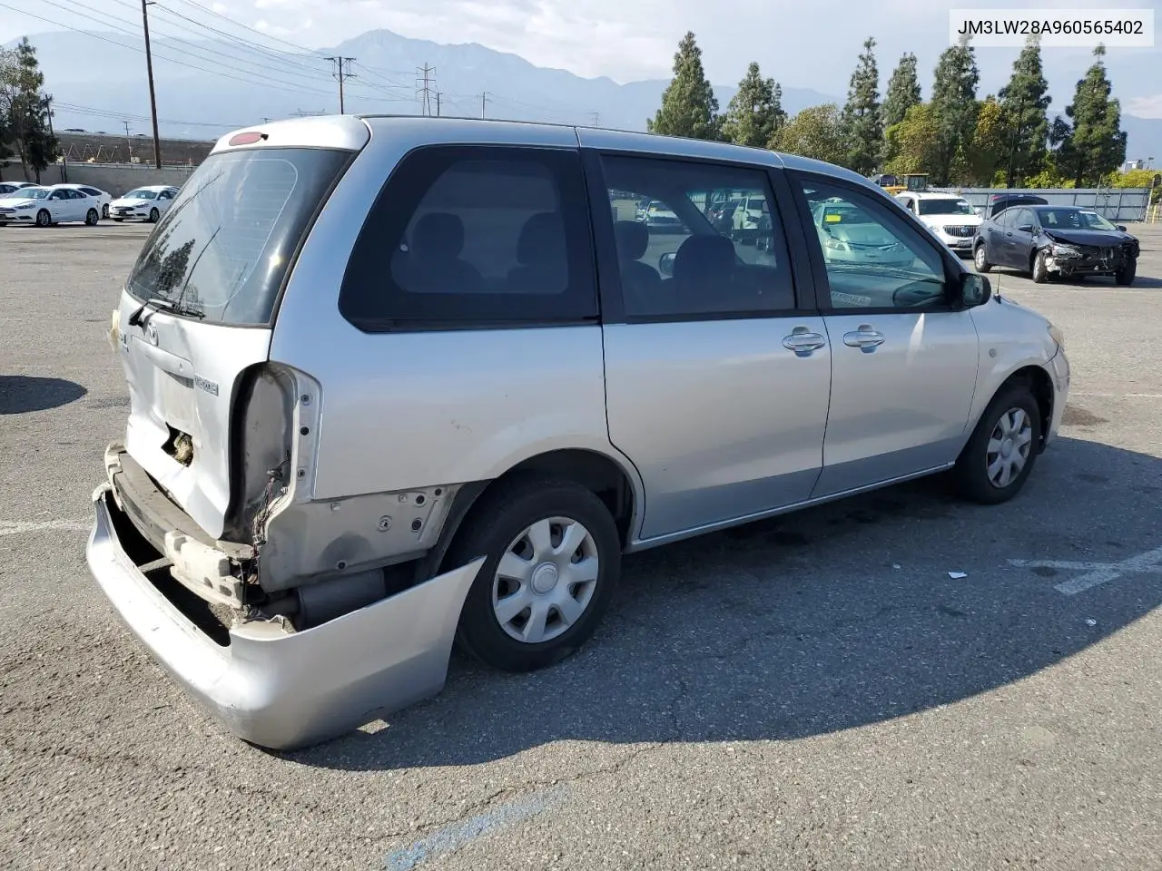 2006 Mazda Mpv Wagon VIN: JM3LW28A960565402 Lot: 55481735