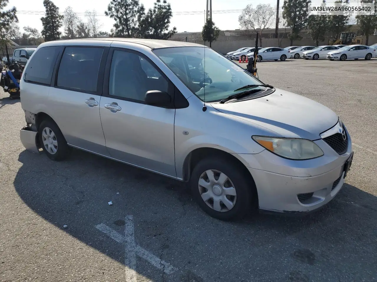 2006 Mazda Mpv Wagon VIN: JM3LW28A960565402 Lot: 55481735