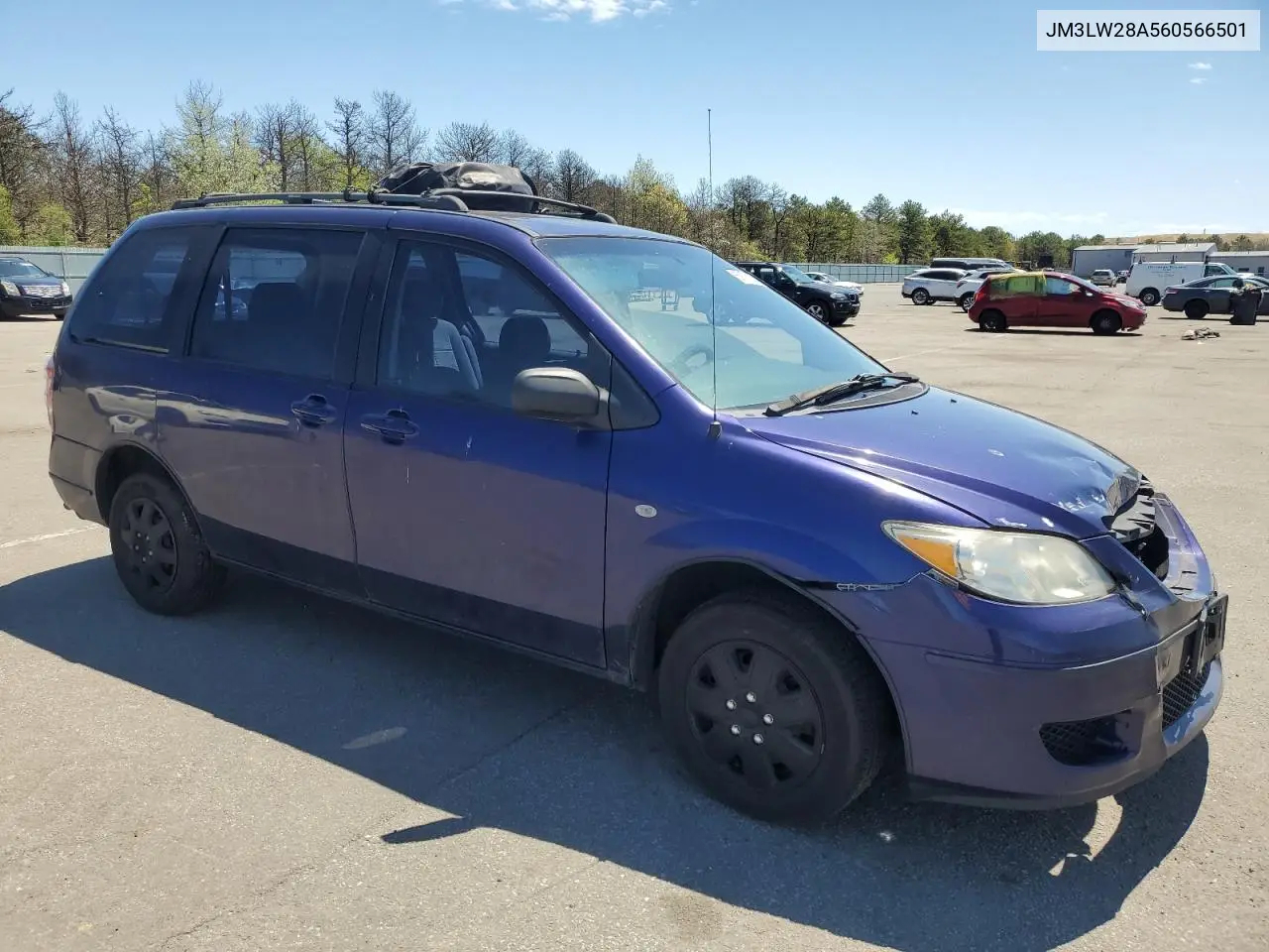 2006 Mazda Mpv Wagon VIN: JM3LW28A560566501 Lot: 55873105