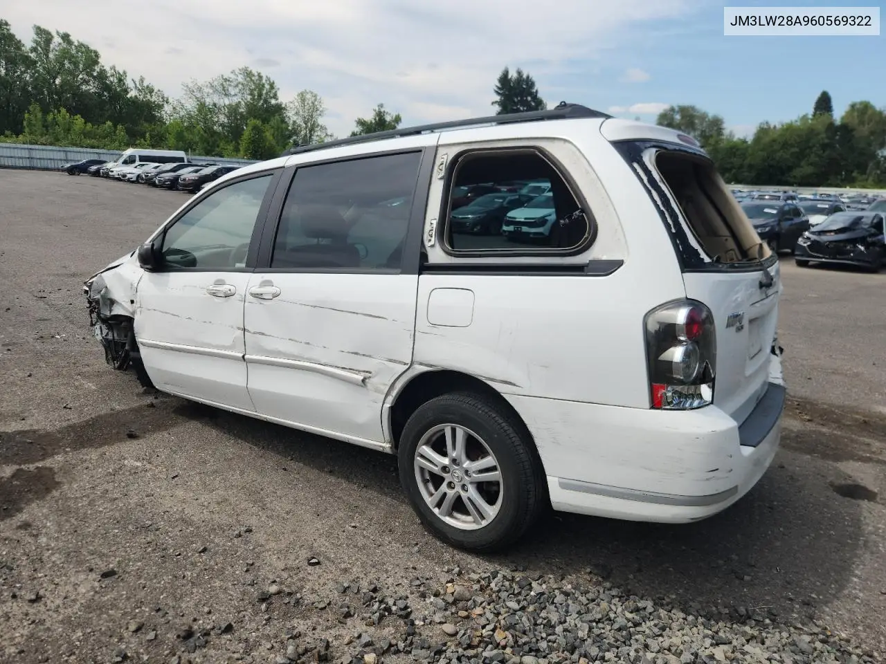 2006 Mazda Mpv Wagon VIN: JM3LW28A960569322 Lot: 61200265