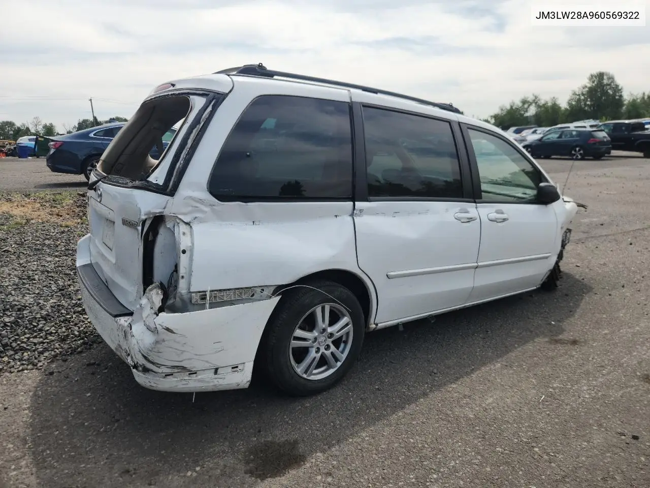 2006 Mazda Mpv Wagon VIN: JM3LW28A960569322 Lot: 61200265