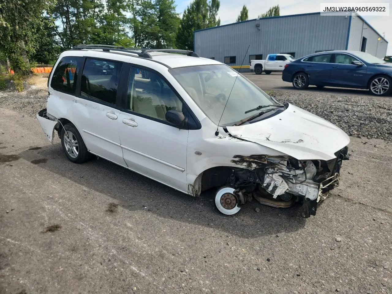 2006 Mazda Mpv Wagon VIN: JM3LW28A960569322 Lot: 61200265