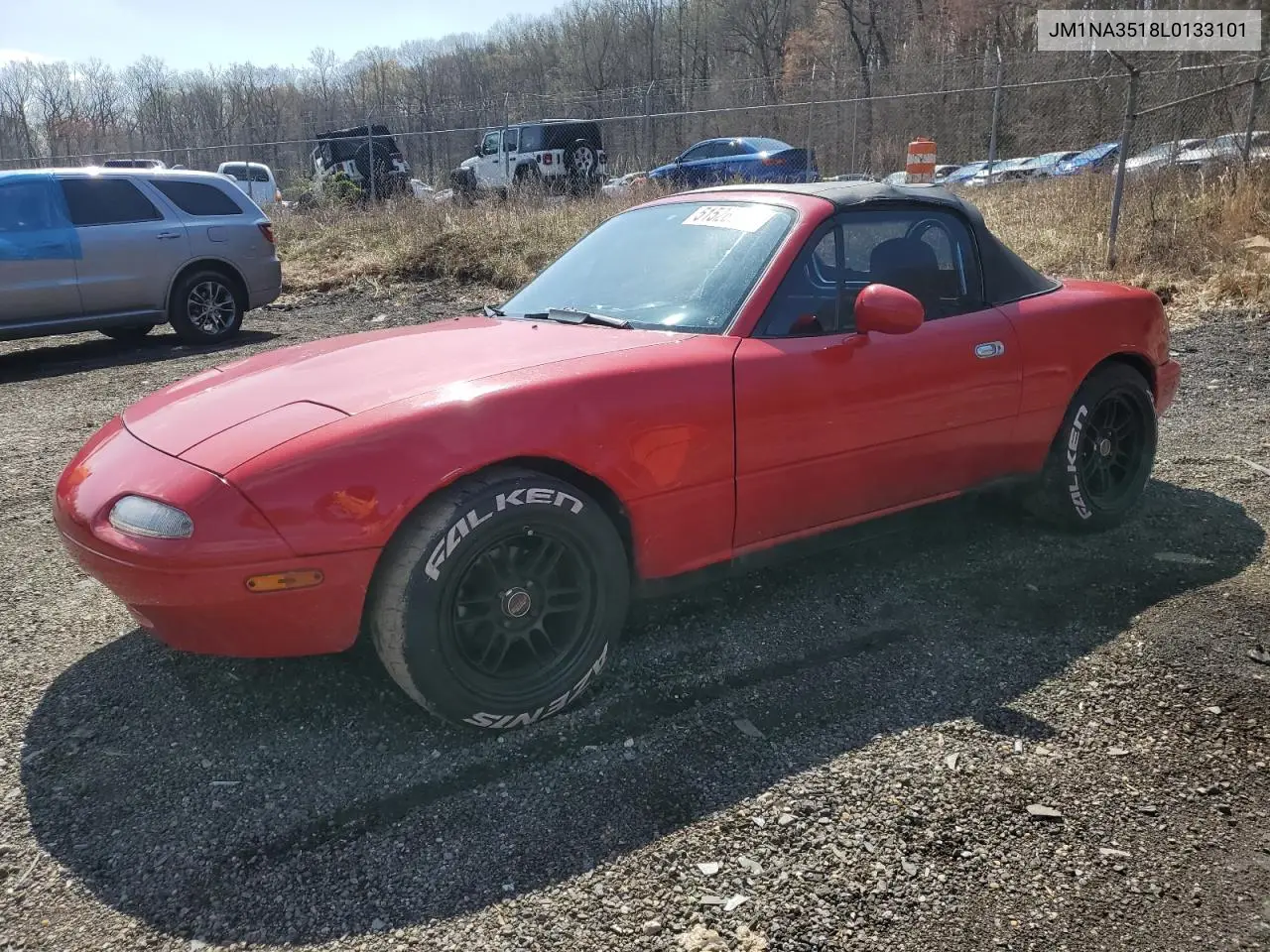 1990 Mazda Mx-5 Miata VIN: JM1NA3518L0133101 Lot: 51526835