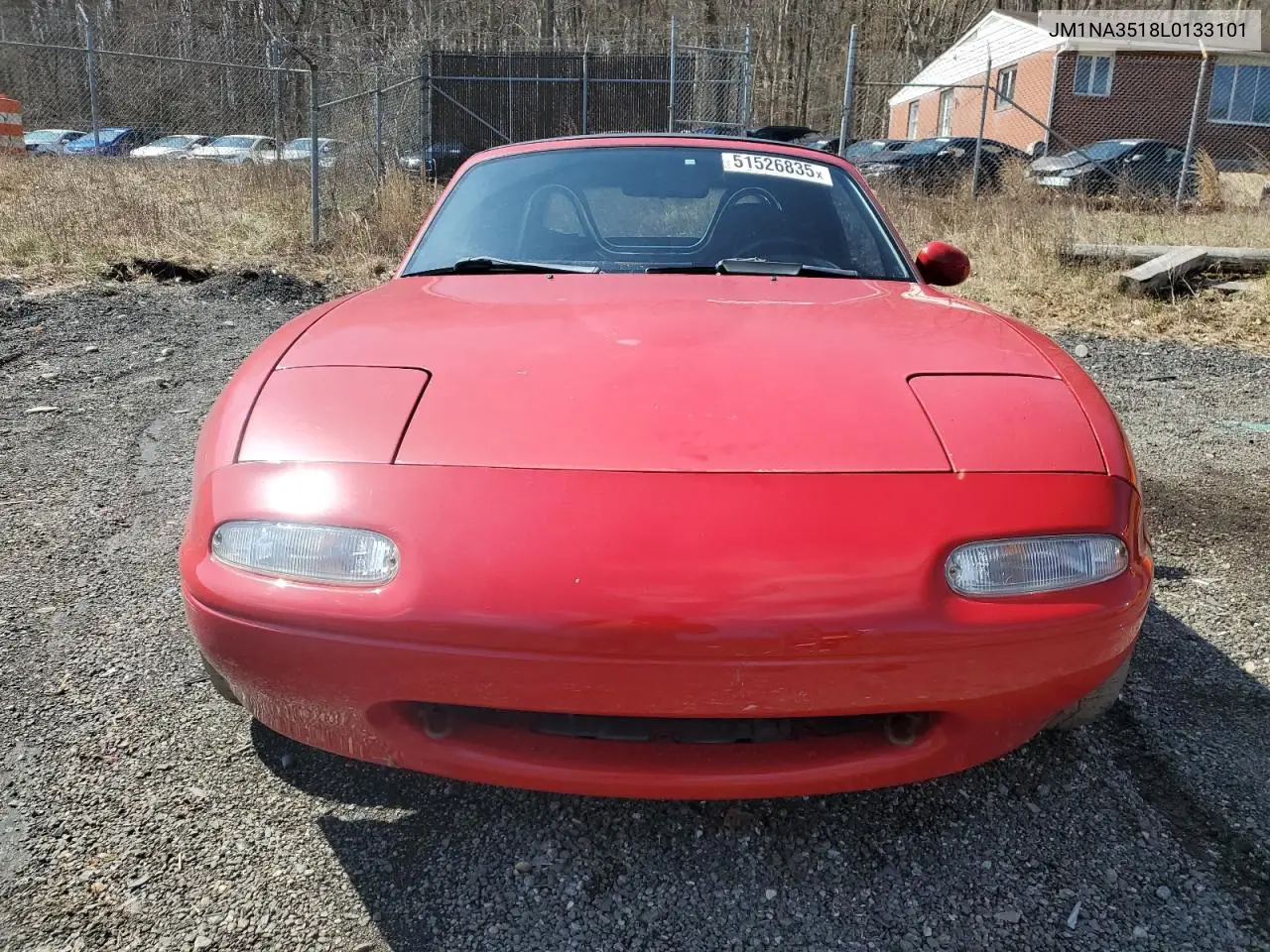 1990 Mazda Mx-5 Miata VIN: JM1NA3518L0133101 Lot: 51526835