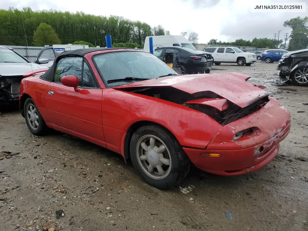 1990 Mazda Mx-5 Miata VIN: JM1NA3512L0125981 Lot: 52803875