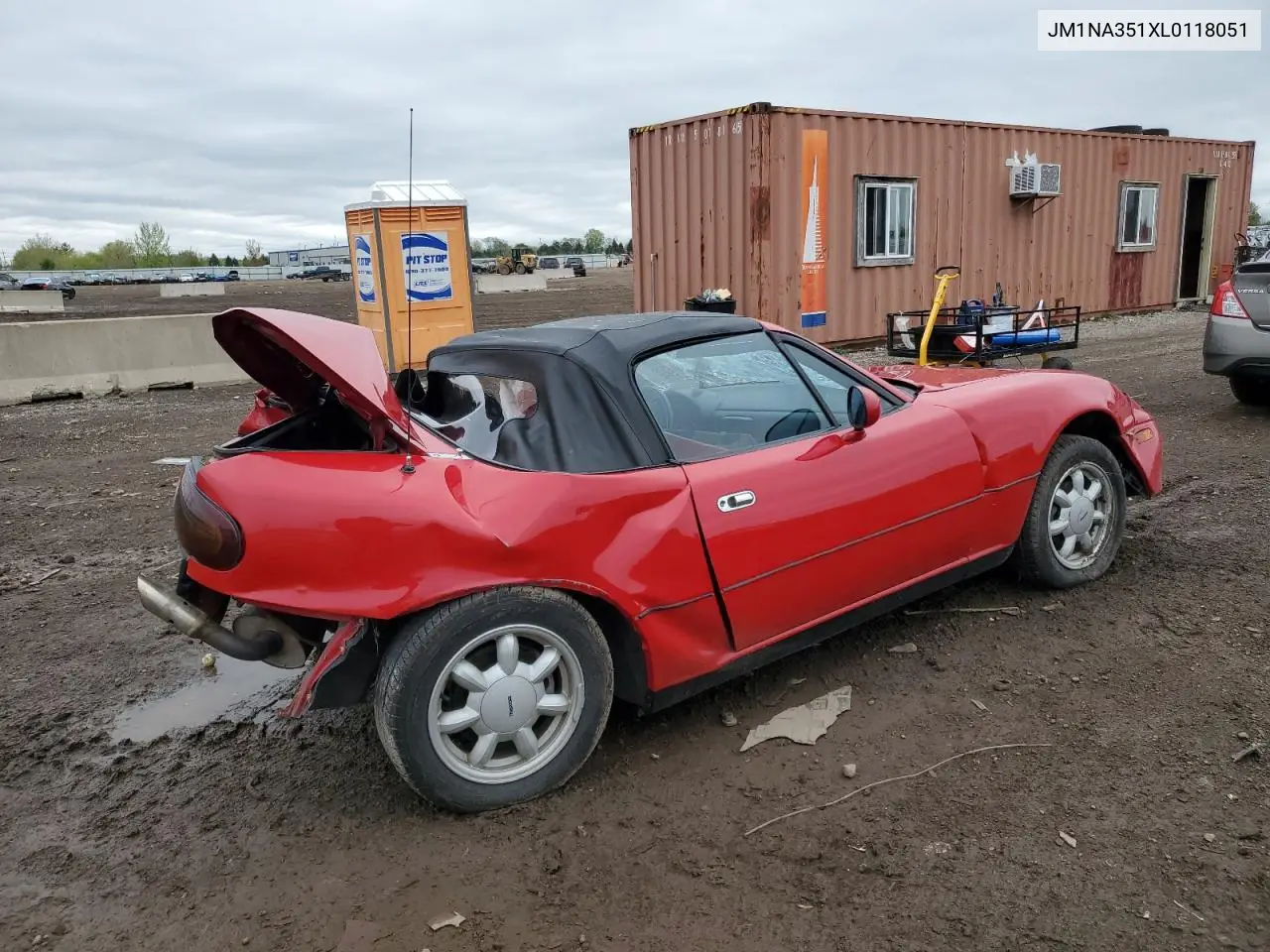 1990 Mazda Mx-5 Miata VIN: JM1NA351XL0118051 Lot: 55583045