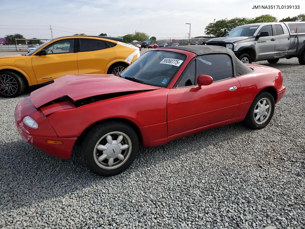 1990 Mazda Mx-5 Miata VIN: JM1NA3517L0139133 Lot: 56060775