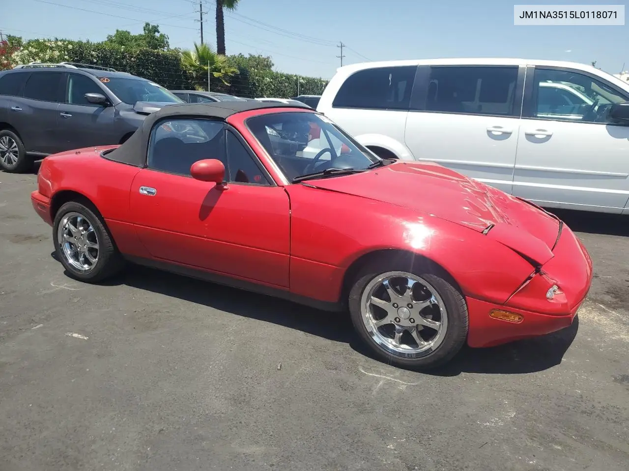 1990 Mazda Mx-5 Miata VIN: JM1NA3515L0118071 Lot: 60076665