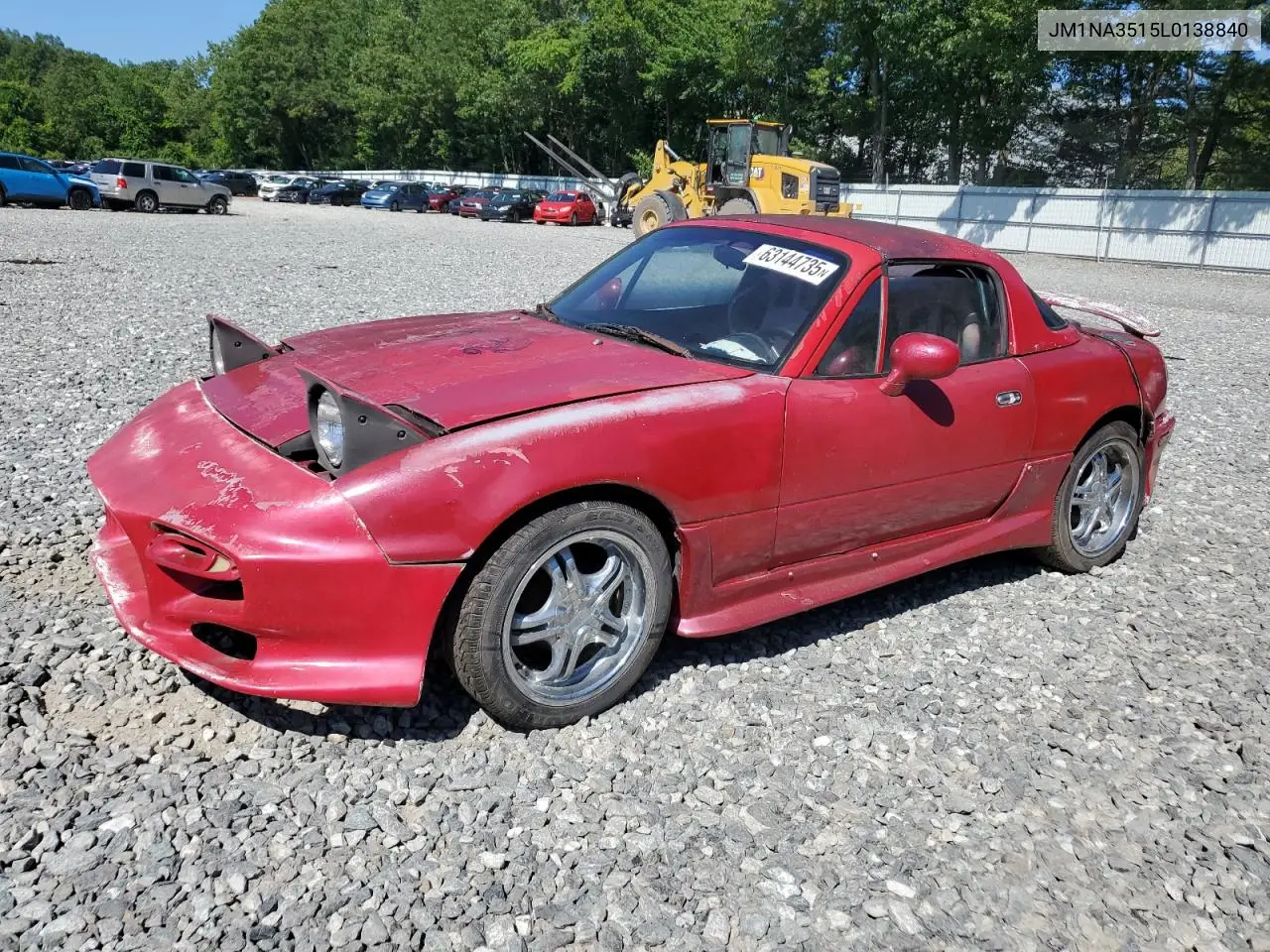 1990 Mazda Mx-5 Miata VIN: JM1NA3515L0138840 Lot: 63144735