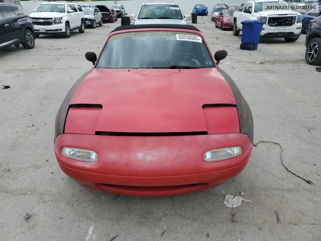 1990 Mazda Mx-5 Miata VIN: JM1NA3516L0130195 Lot: 63256505