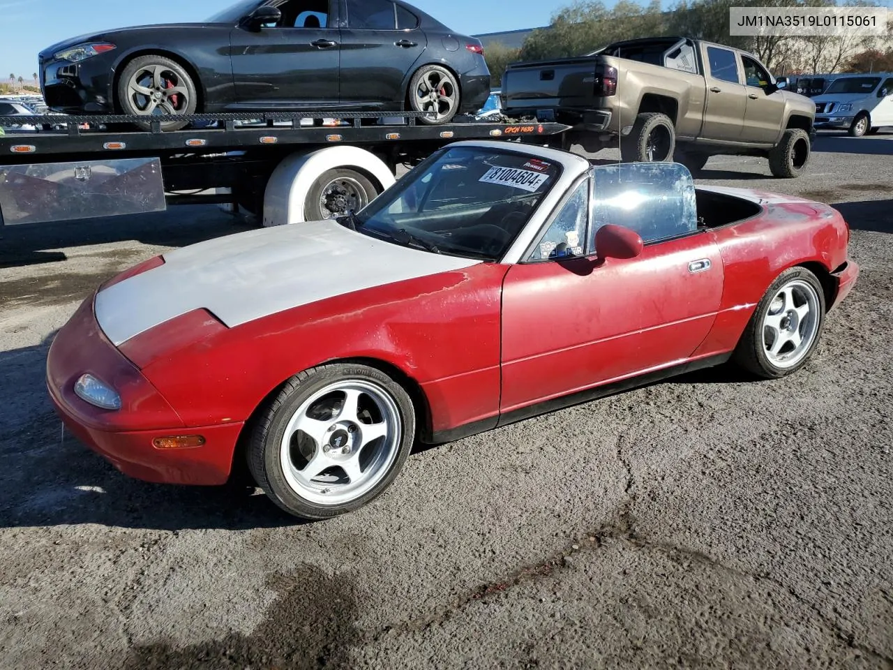1990 Mazda Mx-5 Miata VIN: JM1NA3519L0115061 Lot: 81004604