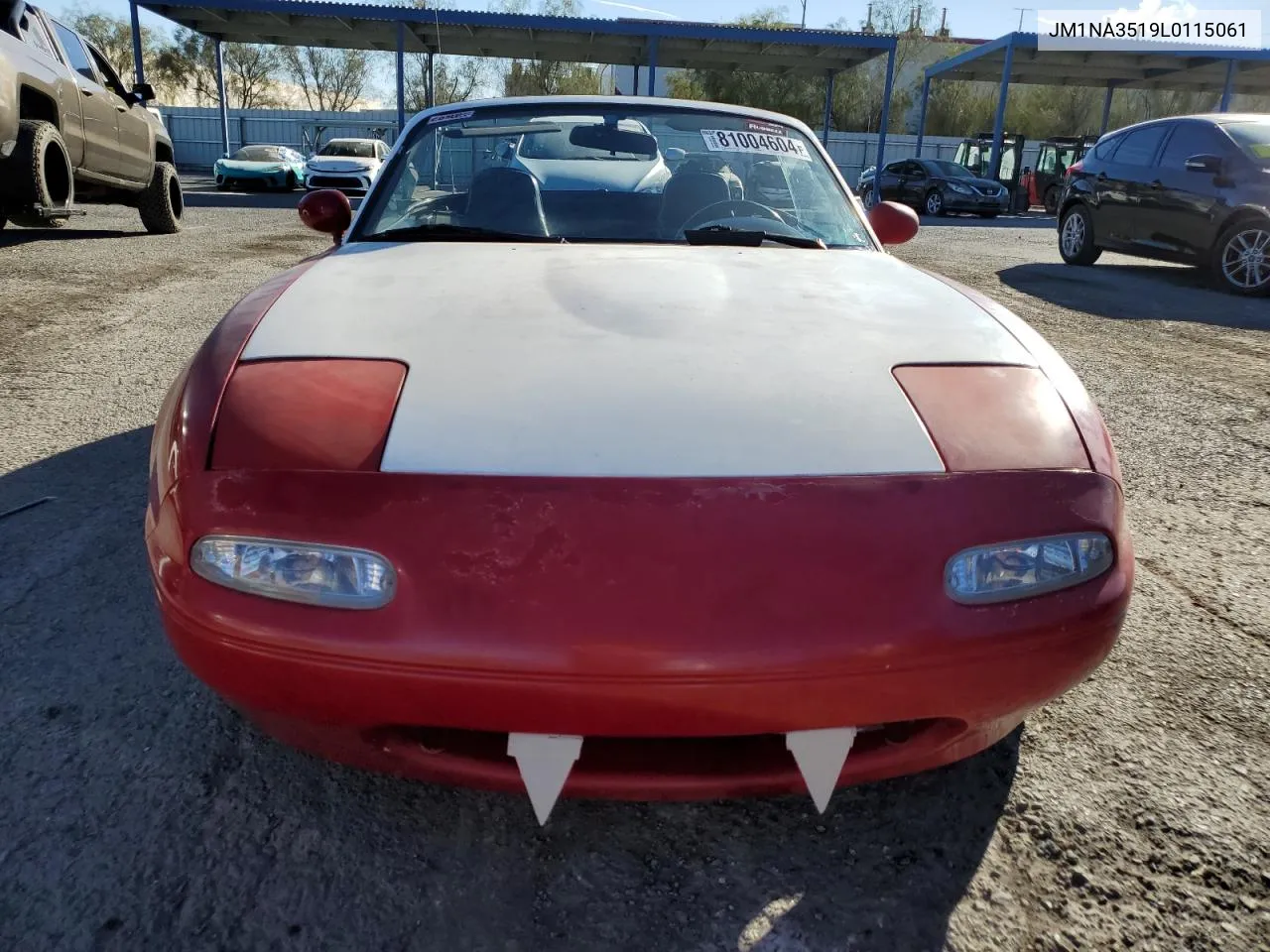 1990 Mazda Mx-5 Miata VIN: JM1NA3519L0115061 Lot: 81004604
