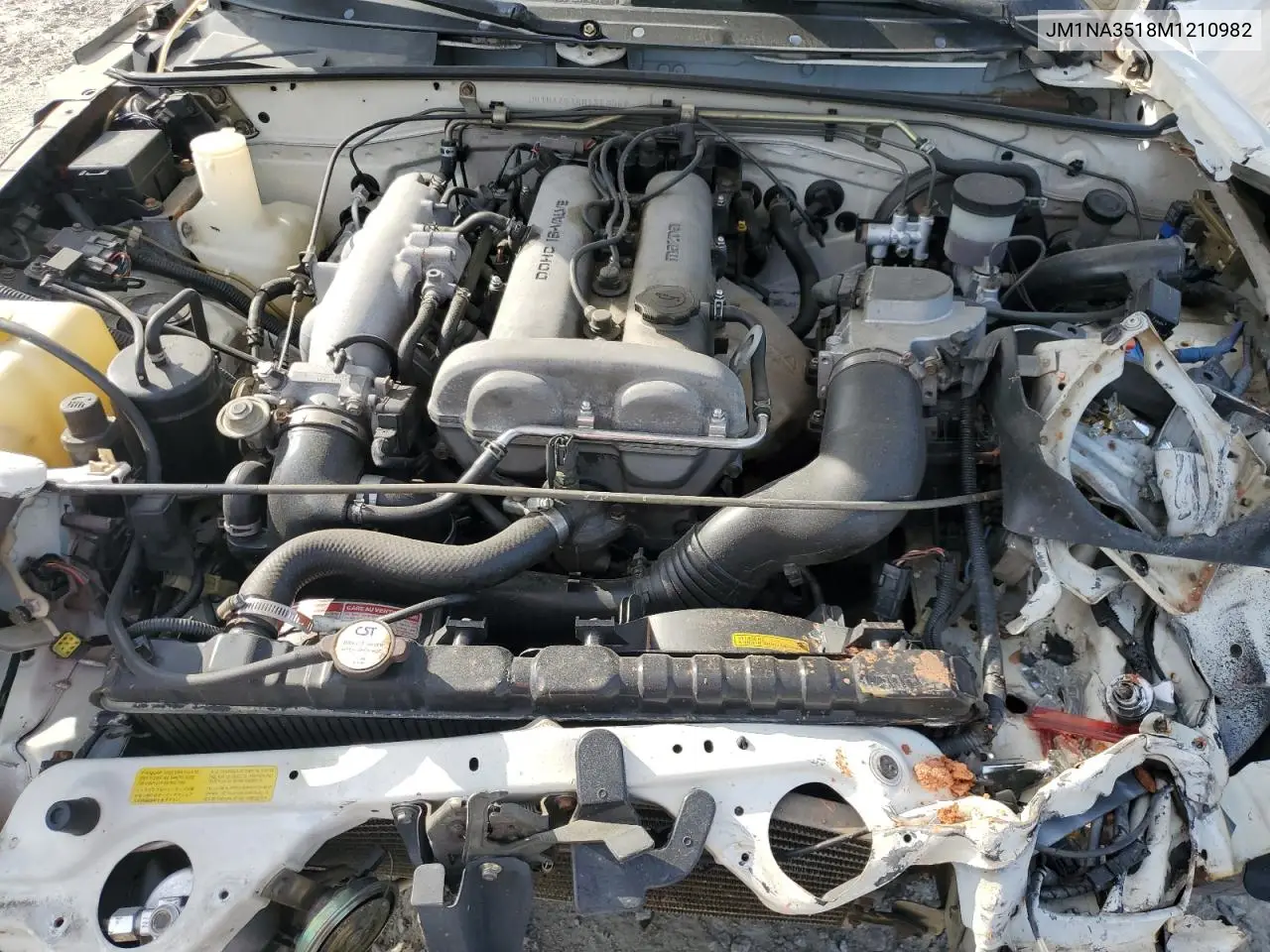 1991 Mazda Mx-5 Miata VIN: JM1NA3518M1210982 Lot: 53671405