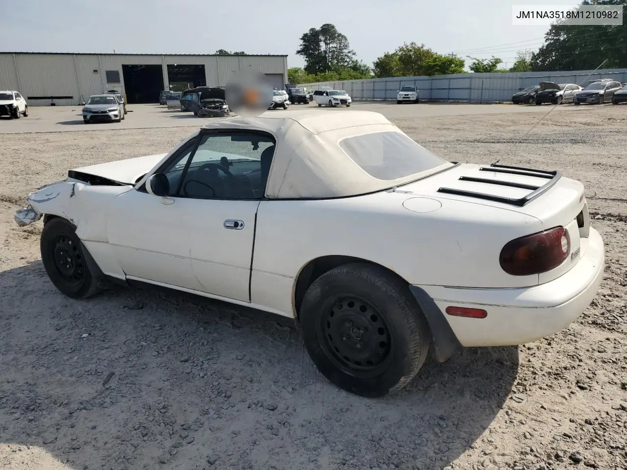 1991 Mazda Mx-5 Miata VIN: JM1NA3518M1210982 Lot: 53671405
