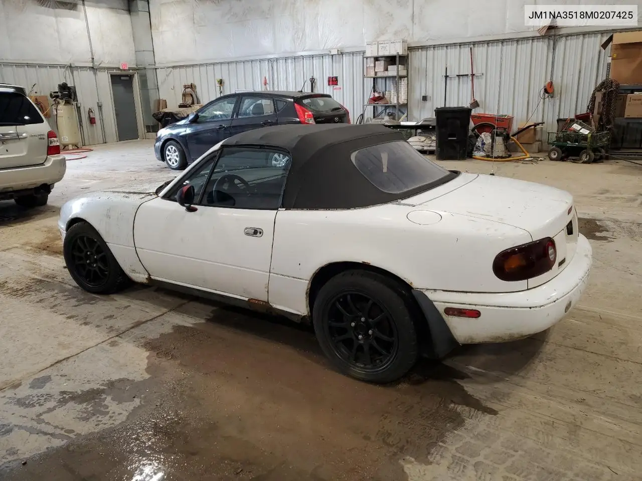 1991 Mazda Mx-5 Miata VIN: JM1NA3518M0207425 Lot: 54249555