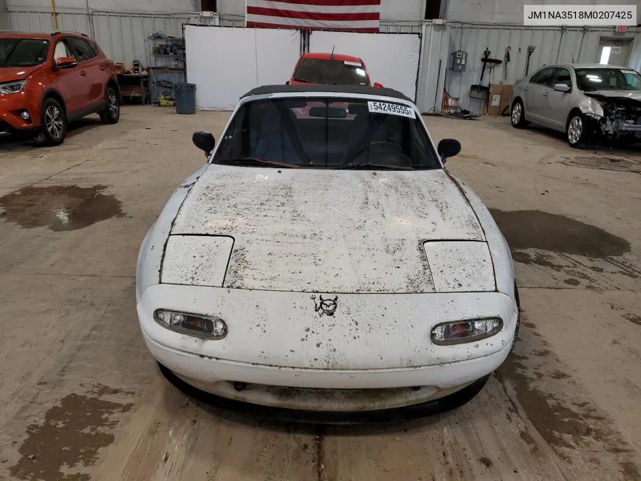 1991 Mazda Mx-5 Miata VIN: JM1NA3518M0207425 Lot: 54249555