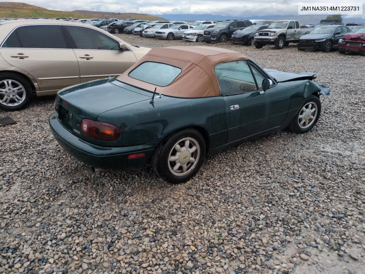 1991 Mazda Mx-5 Miata VIN: JM1NA3514M1223731 Lot: 54609315