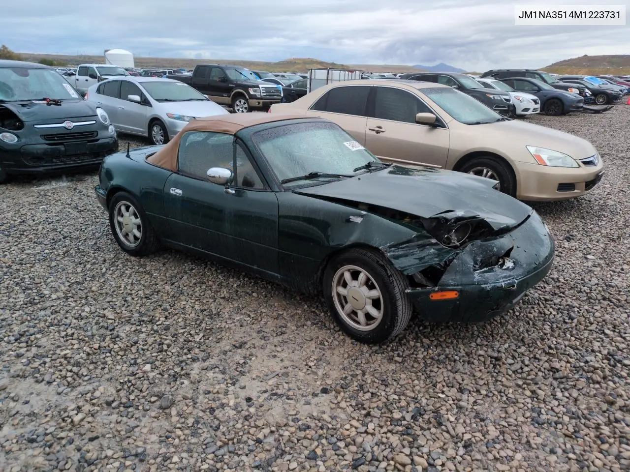1991 Mazda Mx-5 Miata VIN: JM1NA3514M1223731 Lot: 54609315