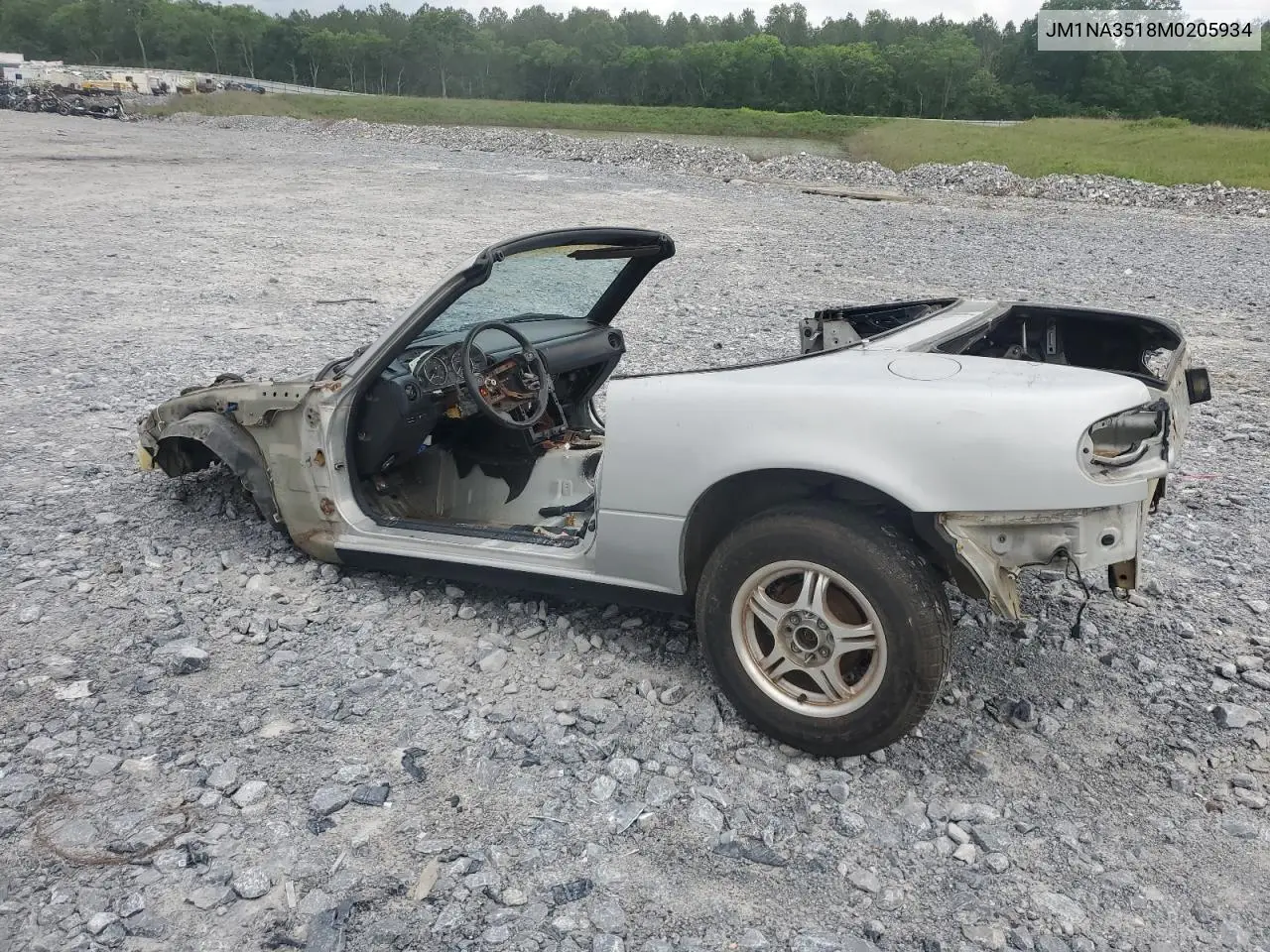 1991 Mazda Mx-5 Miata VIN: JM1NA3518M0205934 Lot: 54632355
