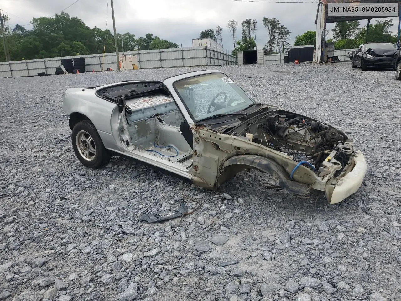 1991 Mazda Mx-5 Miata VIN: JM1NA3518M0205934 Lot: 54632355