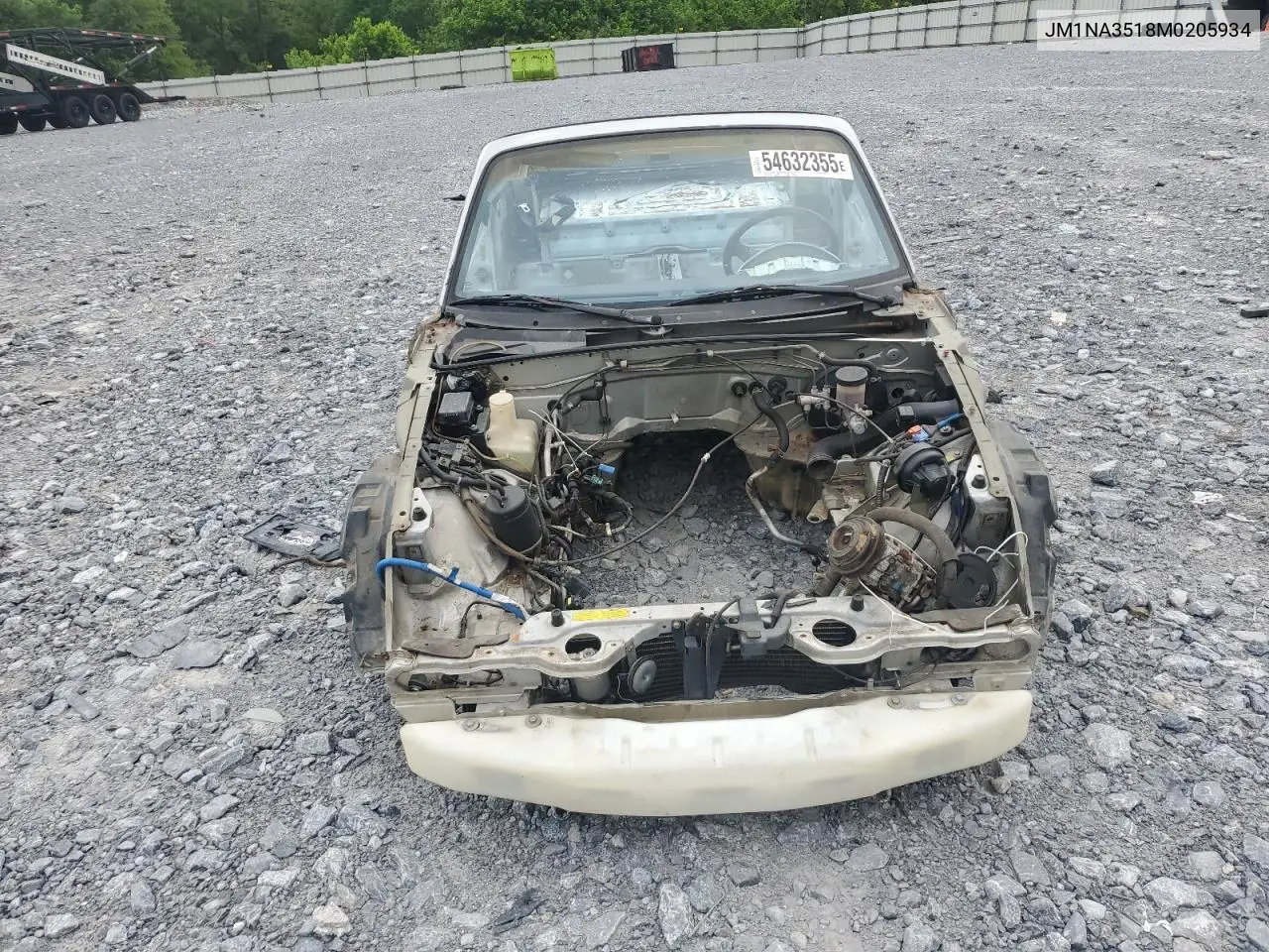 1991 Mazda Mx-5 Miata VIN: JM1NA3518M0205934 Lot: 54632355