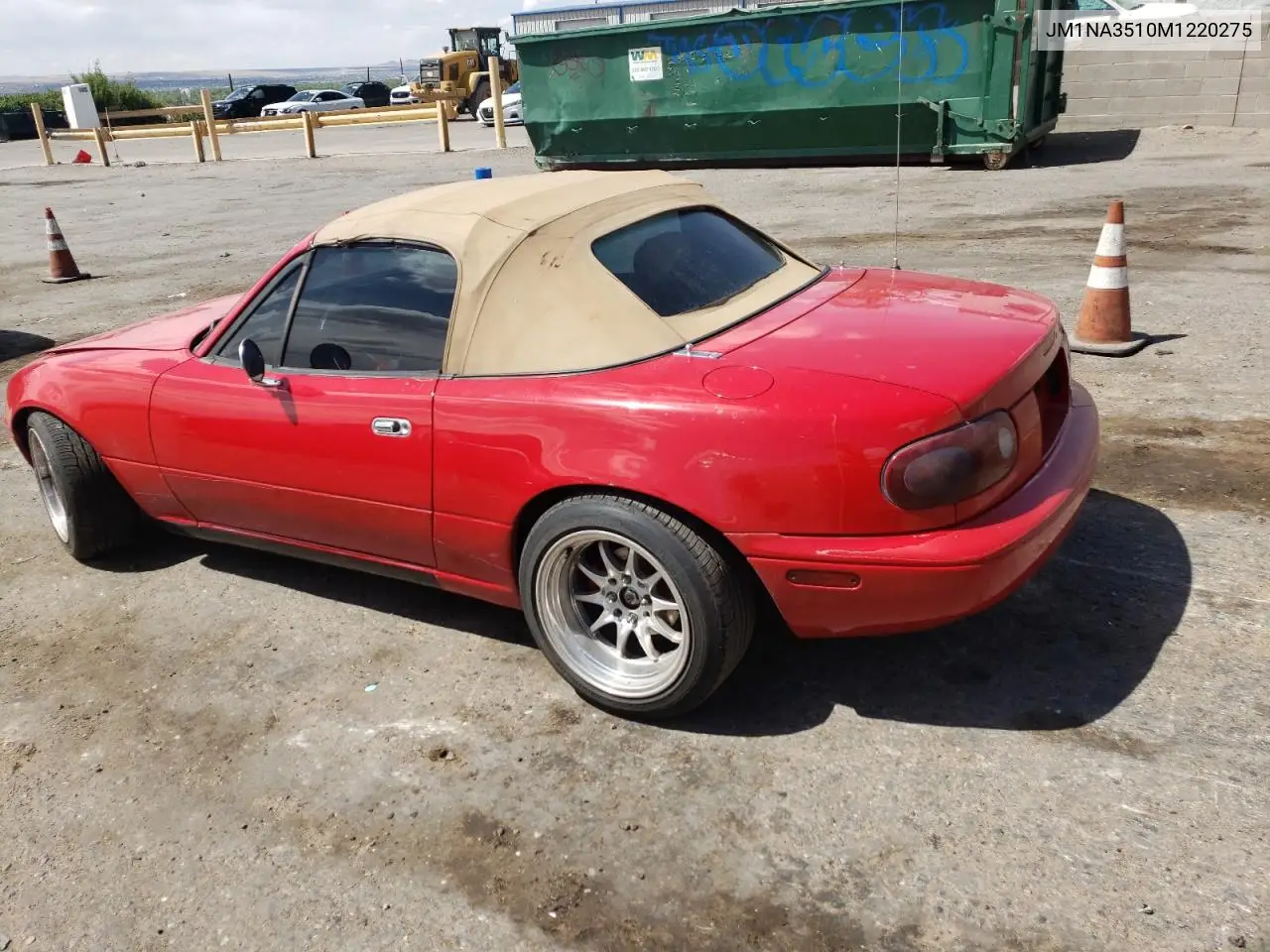 1991 Mazda Mx-5 Miata VIN: JM1NA3510M1220275 Lot: 55179615