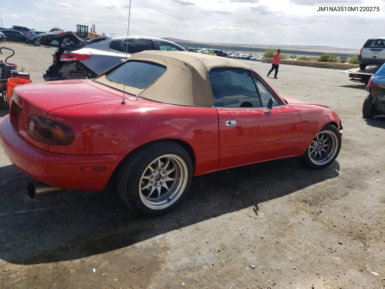 1991 Mazda Mx-5 Miata VIN: JM1NA3510M1220275 Lot: 55179615