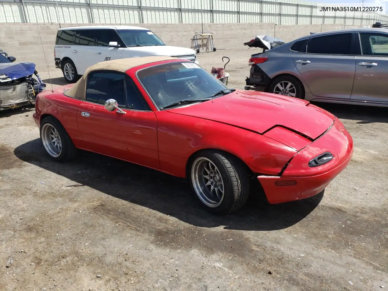 1991 Mazda Mx-5 Miata VIN: JM1NA3510M1220275 Lot: 55179615