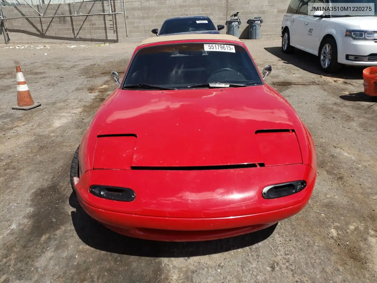 1991 Mazda Mx-5 Miata VIN: JM1NA3510M1220275 Lot: 55179615