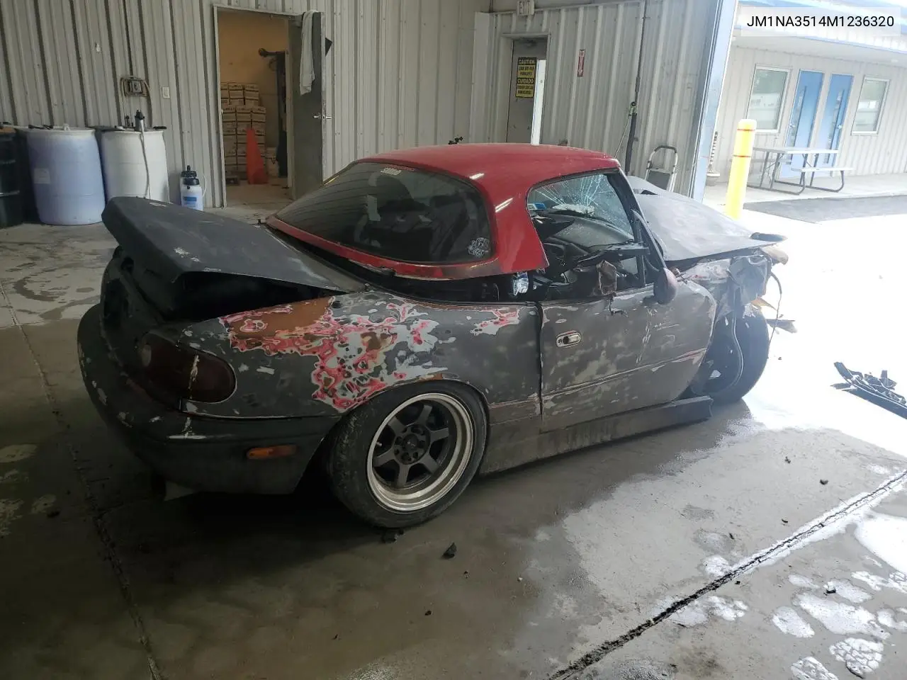 1991 Mazda Mx-5 Miata VIN: JM1NA3514M1236320 Lot: 57258895