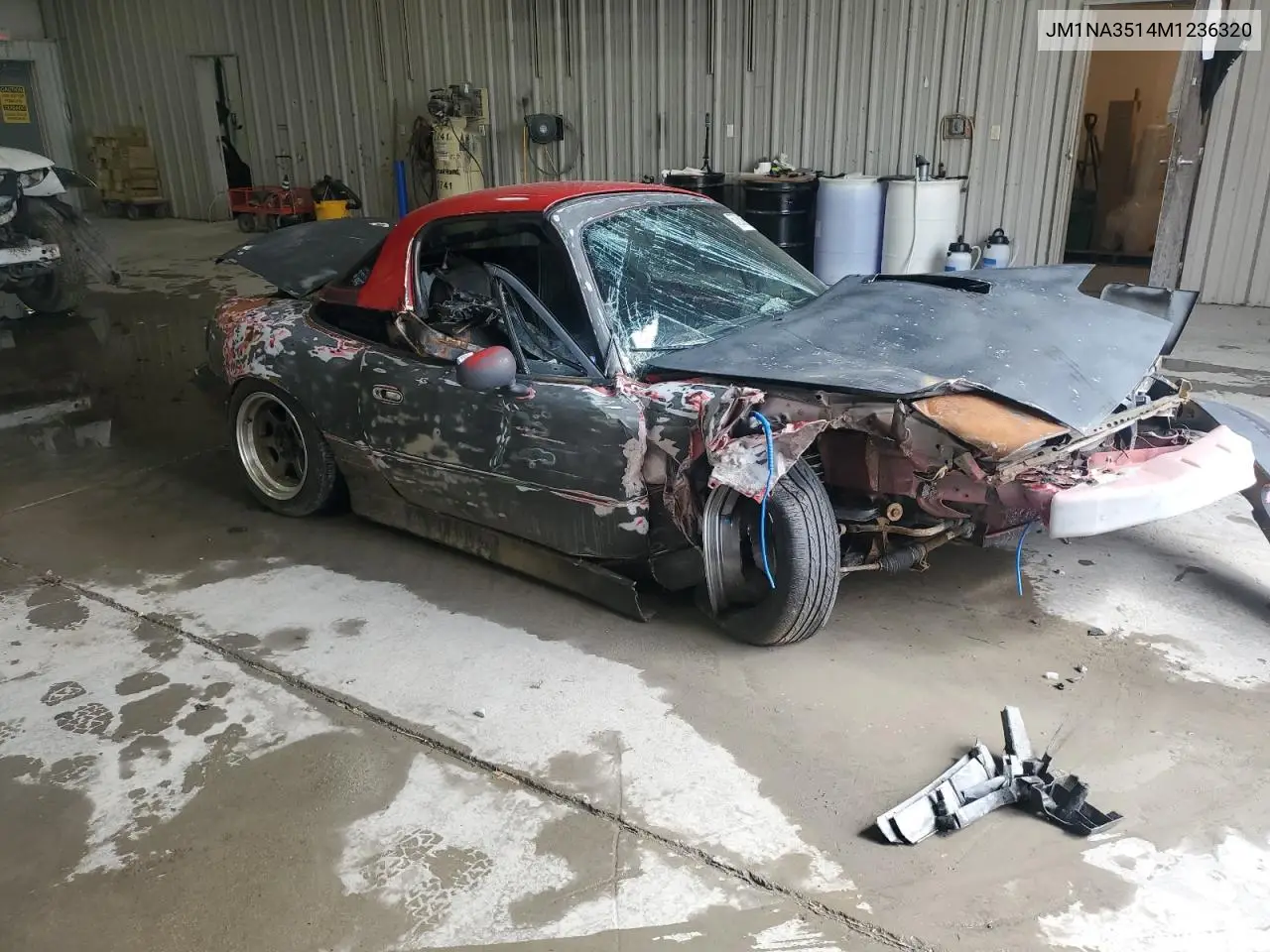 1991 Mazda Mx-5 Miata VIN: JM1NA3514M1236320 Lot: 57258895