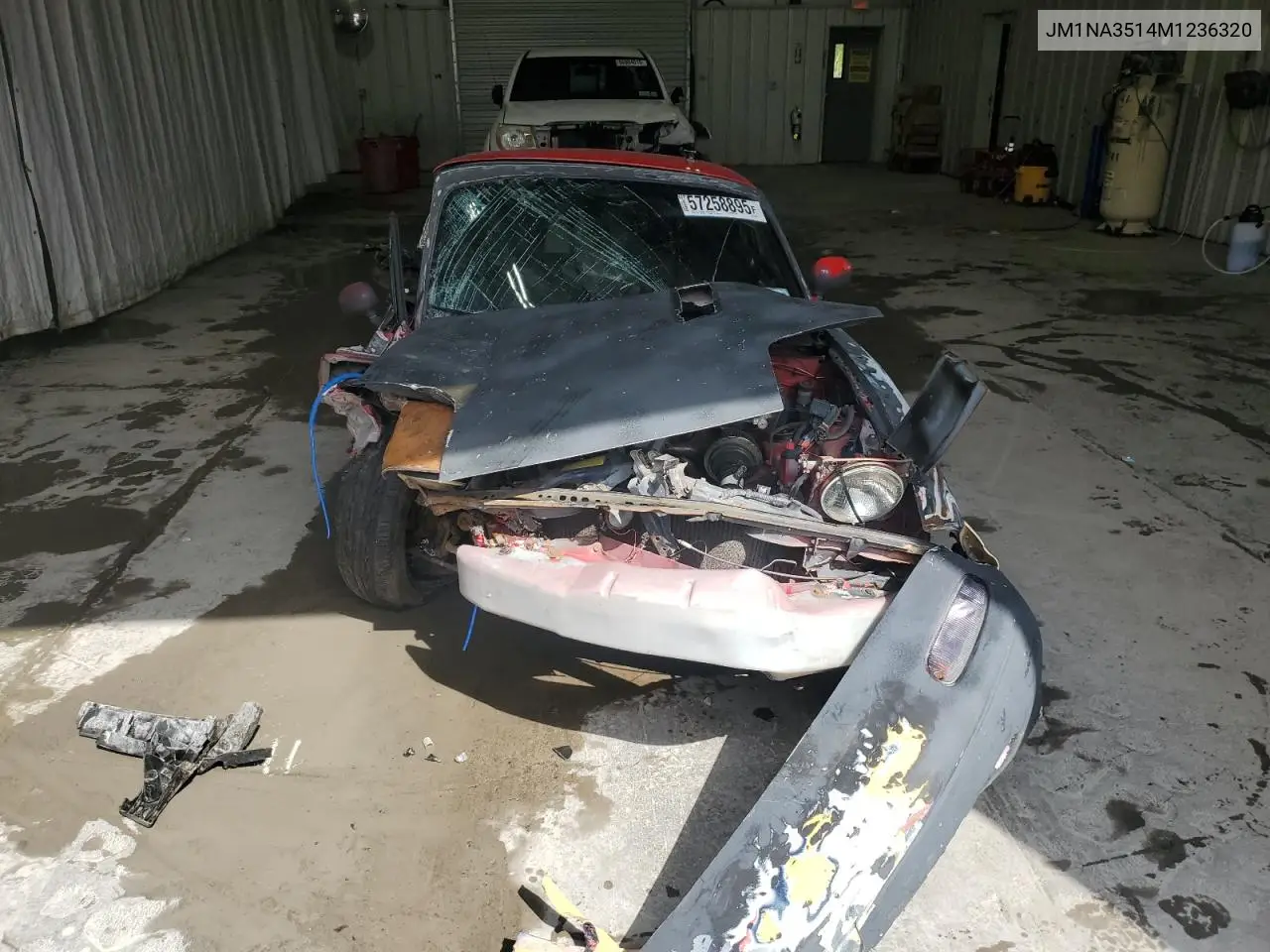 1991 Mazda Mx-5 Miata VIN: JM1NA3514M1236320 Lot: 57258895