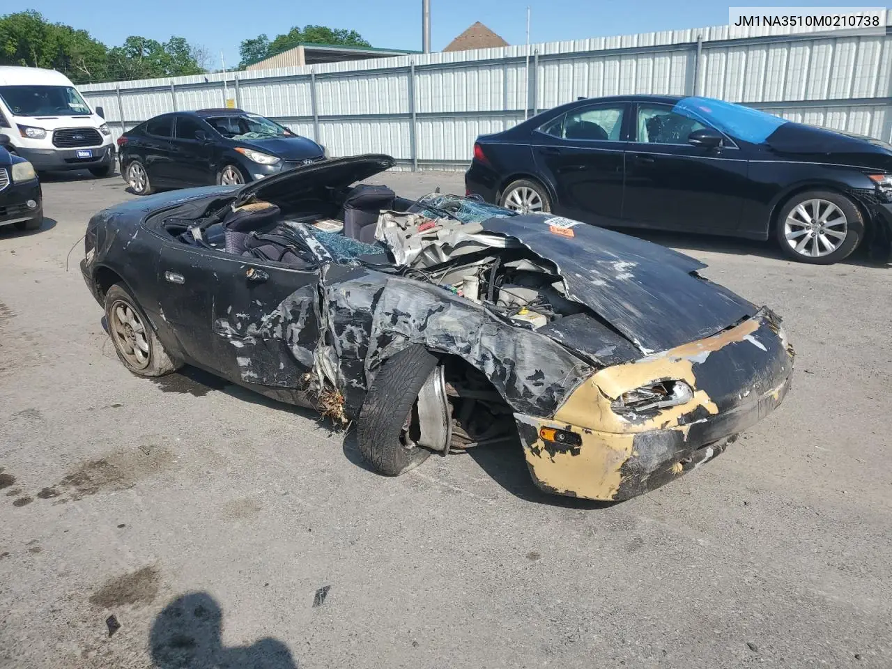 1991 Mazda Mx-5 Miata VIN: JM1NA3510M0210738 Lot: 58651795
