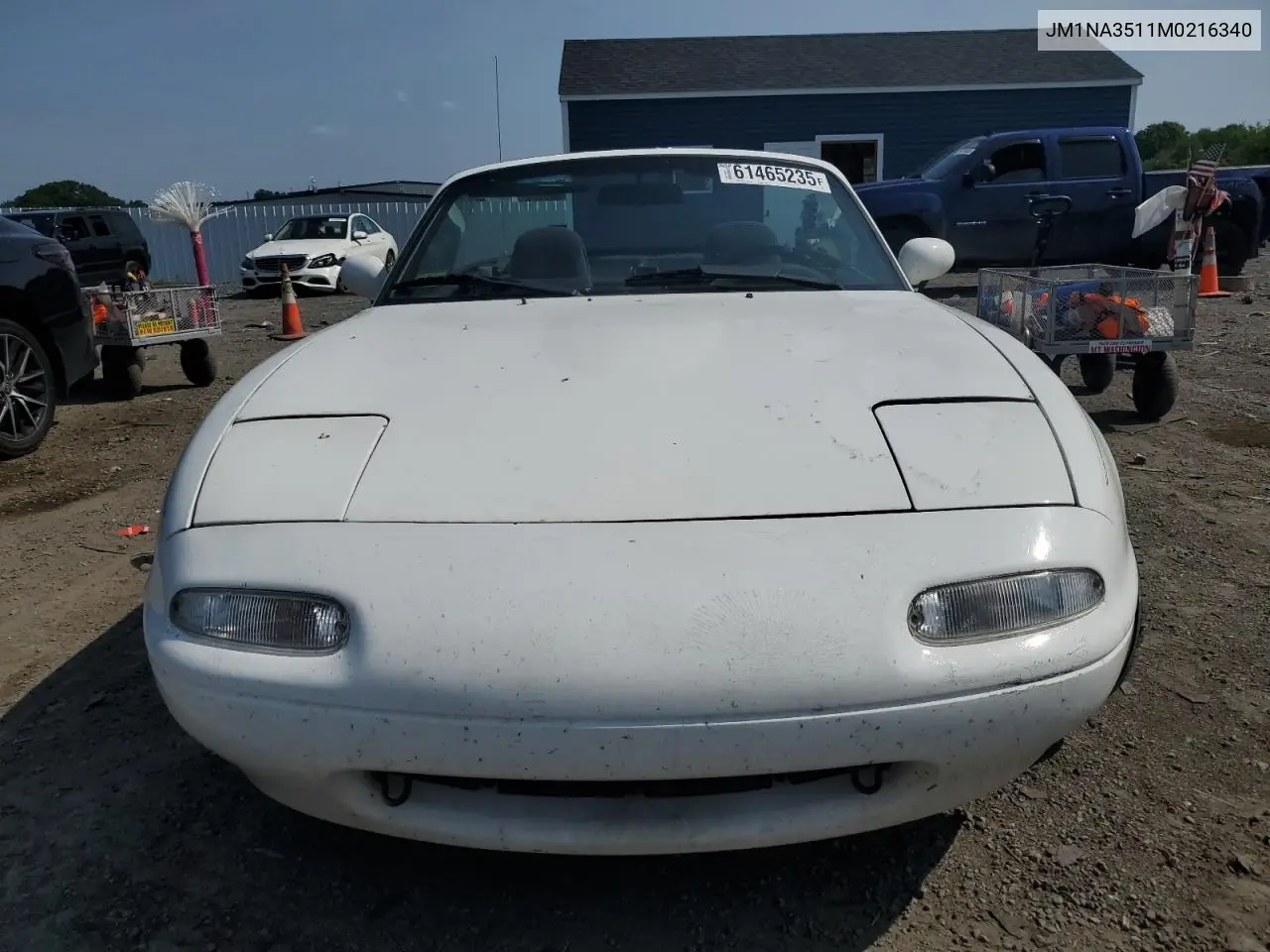 1991 Mazda Mx-5 Miata VIN: JM1NA3511M0216340 Lot: 61465235