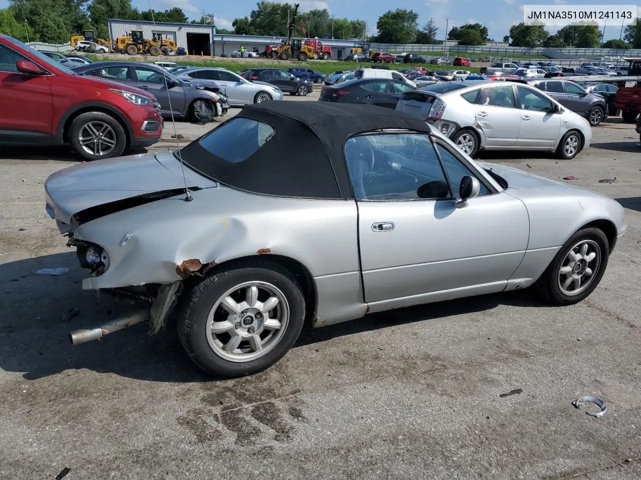 1991 Mazda Mx-5 Miata VIN: JM1NA3510M1241143 Lot: 61612275