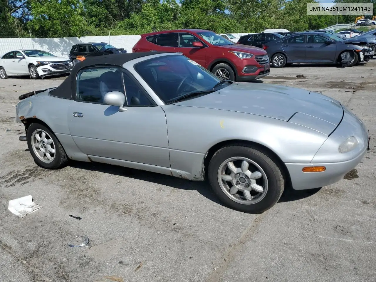 1991 Mazda Mx-5 Miata VIN: JM1NA3510M1241143 Lot: 61612275