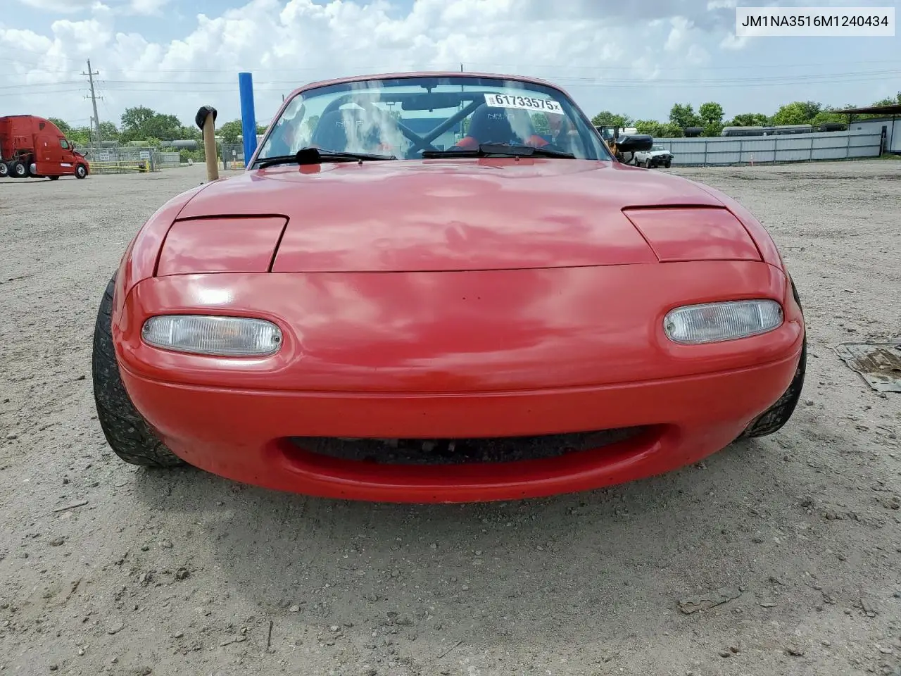 1991 Mazda Mx-5 Miata VIN: JM1NA3516M1240434 Lot: 61733575