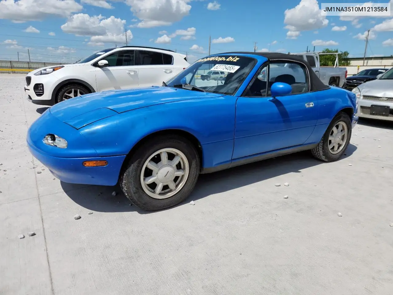 1991 Mazda Mx-5 Miata VIN: JM1NA3510M1213584 Lot: 62775465