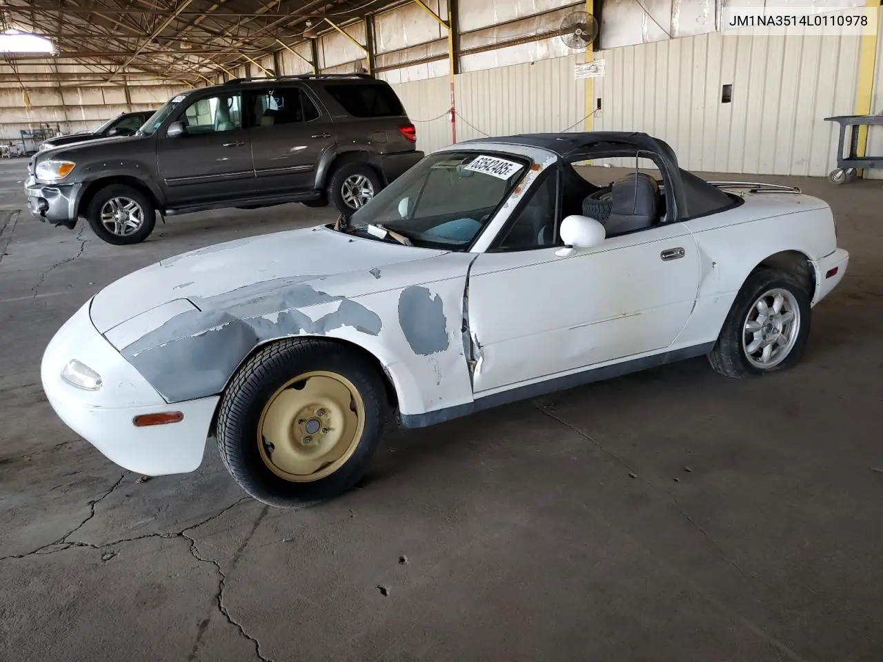 1991 Mazda Mx-5 Miata VIN: JM1NA3514L0110978 Lot: 63542485