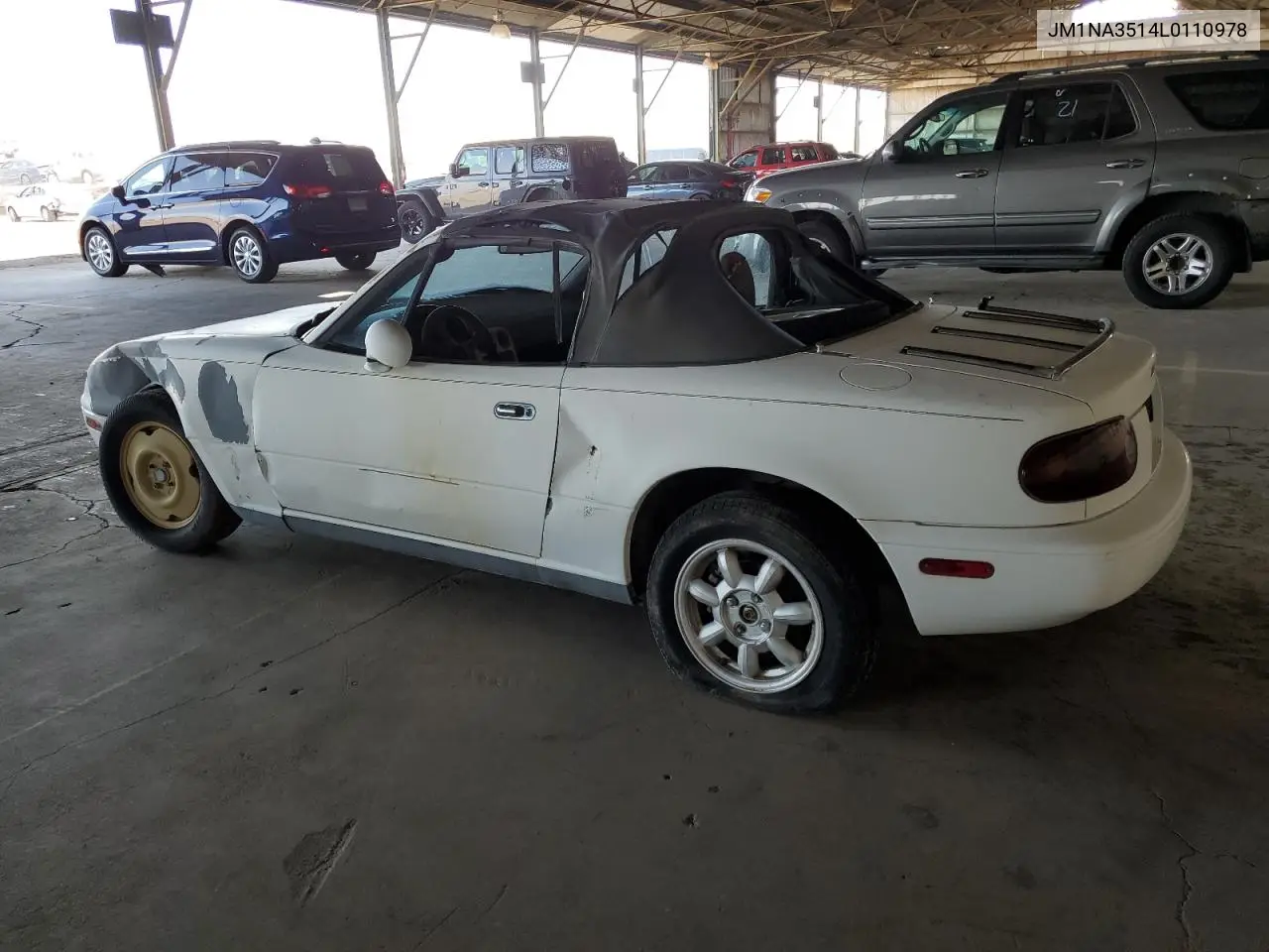 1991 Mazda Mx-5 Miata VIN: JM1NA3514L0110978 Lot: 63542485
