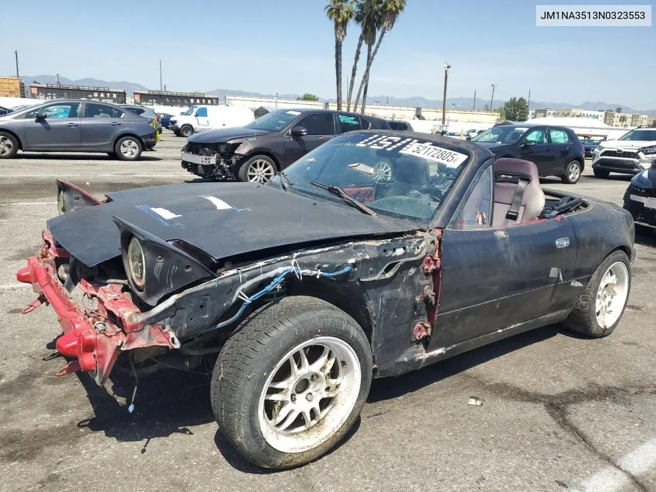 1992 Mazda Mx-5 Miata VIN: JM1NA3513N0323553 Lot: 52172805