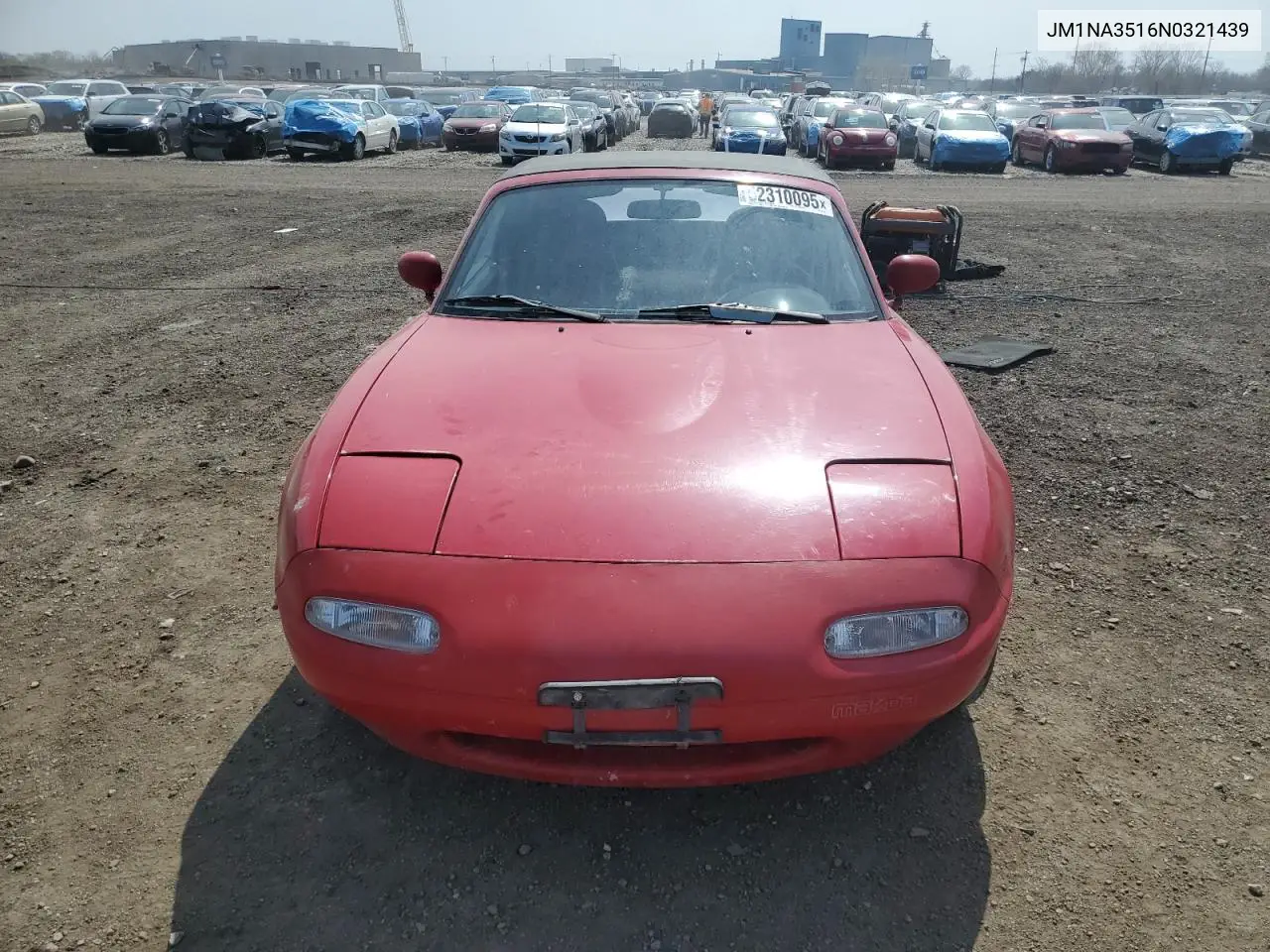 1992 Mazda Mx-5 Miata VIN: JM1NA3516N0321439 Lot: 52310095