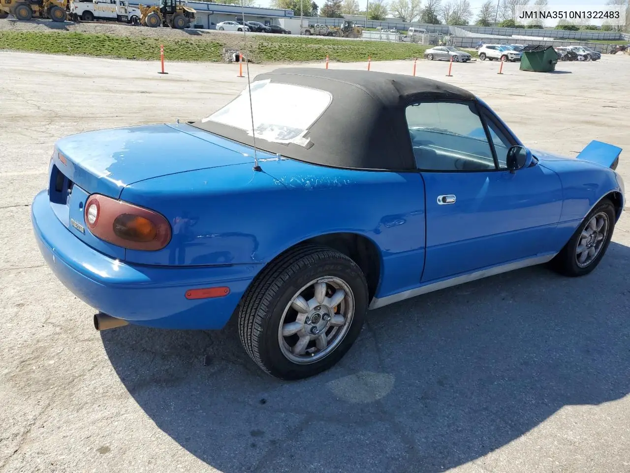 1992 Mazda Mx-5 Miata VIN: JM1NA3510N1322483 Lot: 53338315