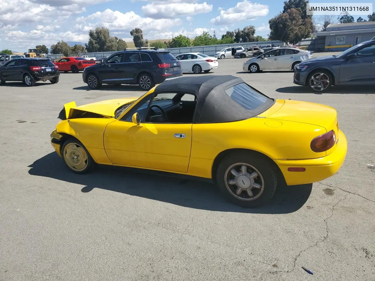 1992 Mazda Mx-5 Miata VIN: JM1NA3511N1311668 Lot: 56521395